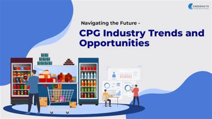 What are three major trends happening in the CPG industry?