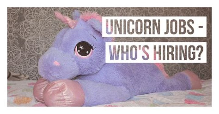 What are unicorn jobs?