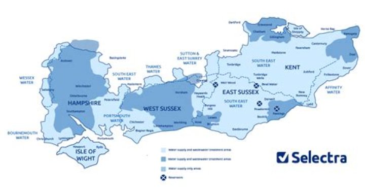 What areas do Southern Water cover?