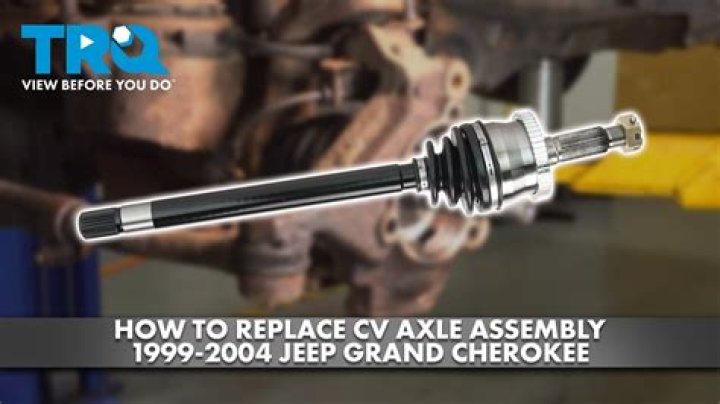 What axles does a 1998 Jeep Grand Cherokee have?