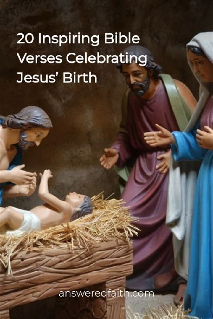 What Bible verses talk about the birth of Jesus?