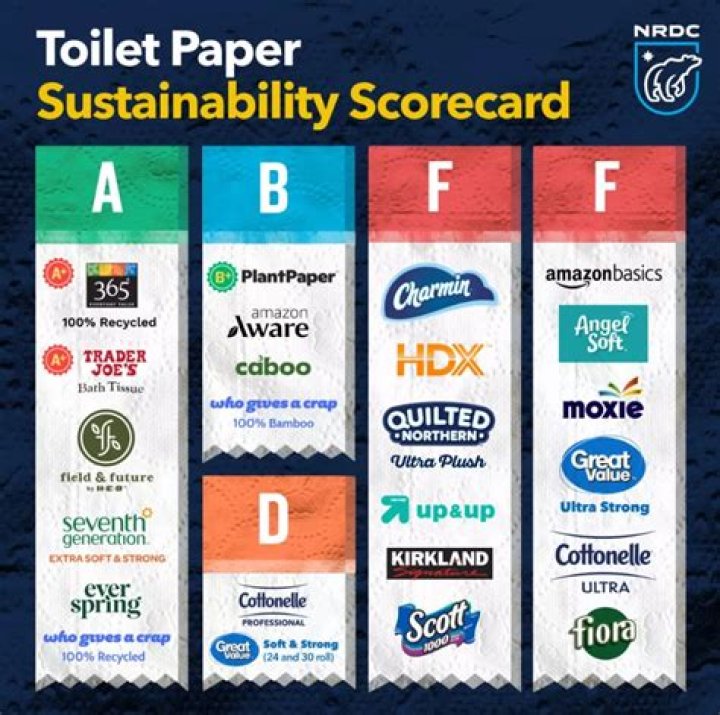 What brands of toilet paper come from China?