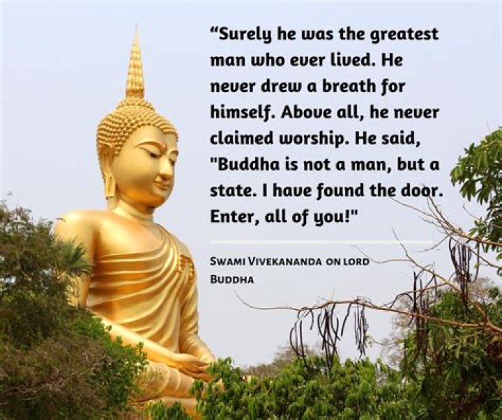 What Buddha said about nature?