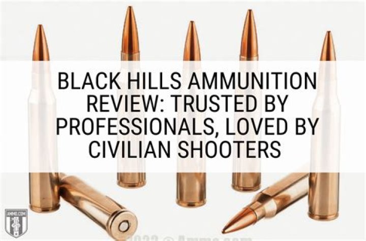 What bullet does Black Hills ammo use?