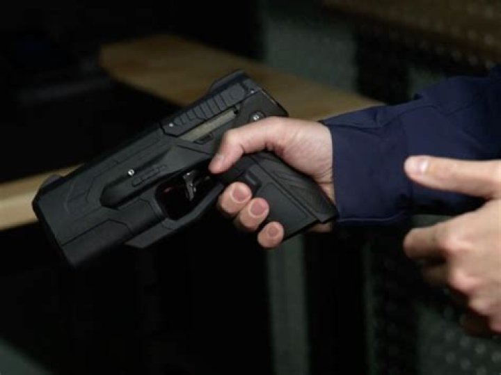 What caliber is the smart pistol?
