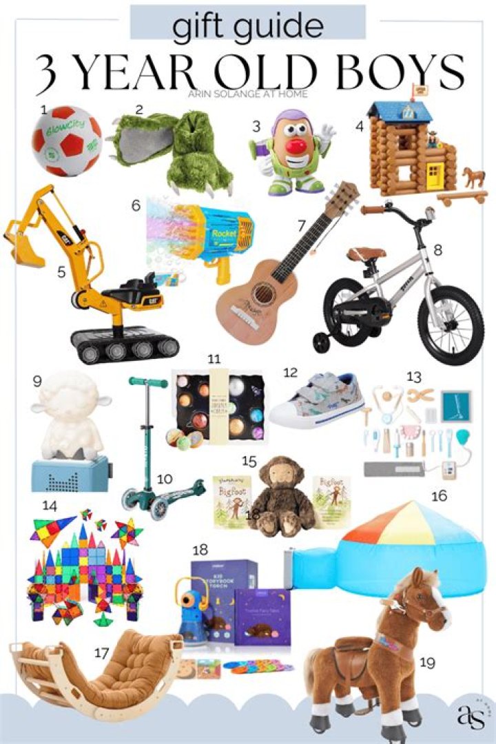 What can a 3 year old do for Christmas?