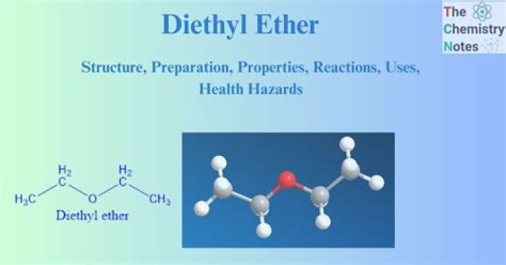 What can be extracted by diethyl ether?