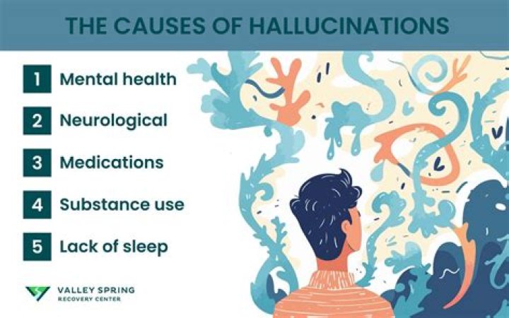 What can cause nighttime hallucinations?