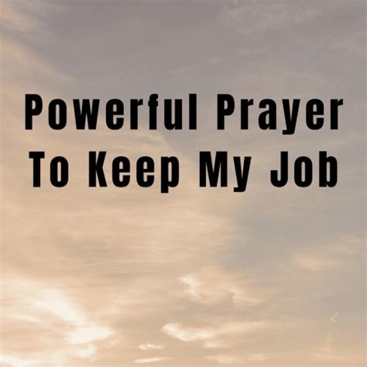 What can I do to keep my job?