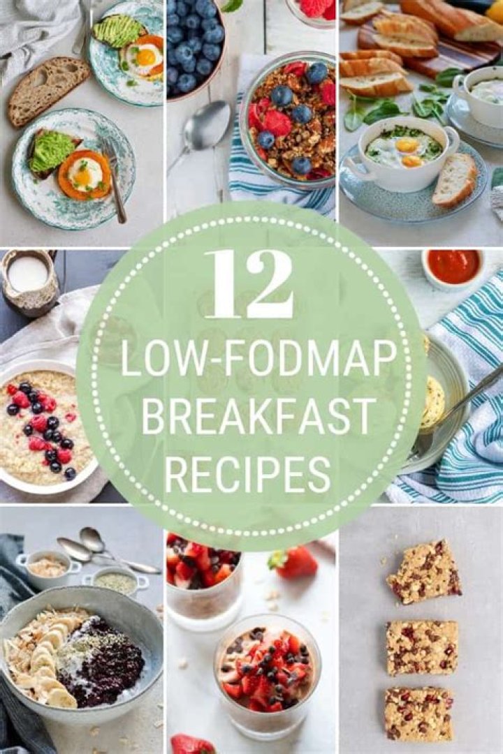 What can I eat for breakfast on a low Fodmap diet?