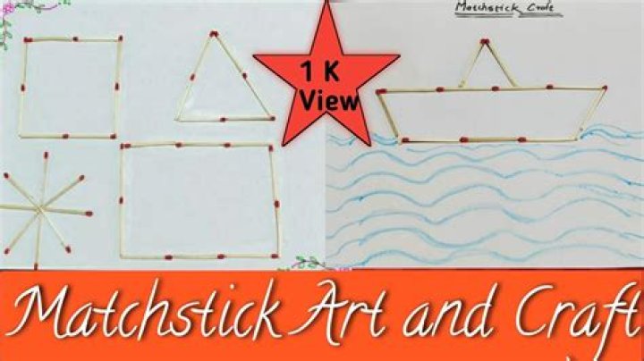 What can I make with matchsticks?