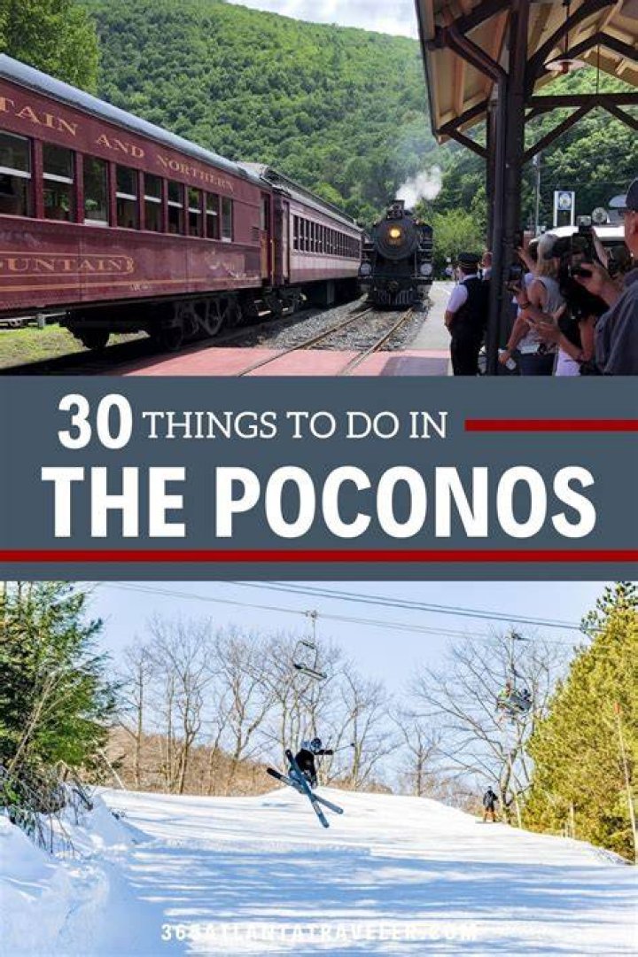 What can you do in the Poconos in the winter?
