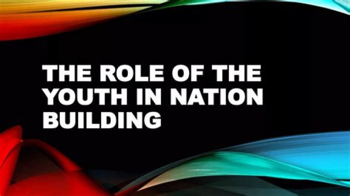 What can youth do in nation building?