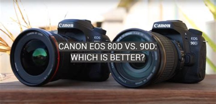 What Canon is better than 80D?
