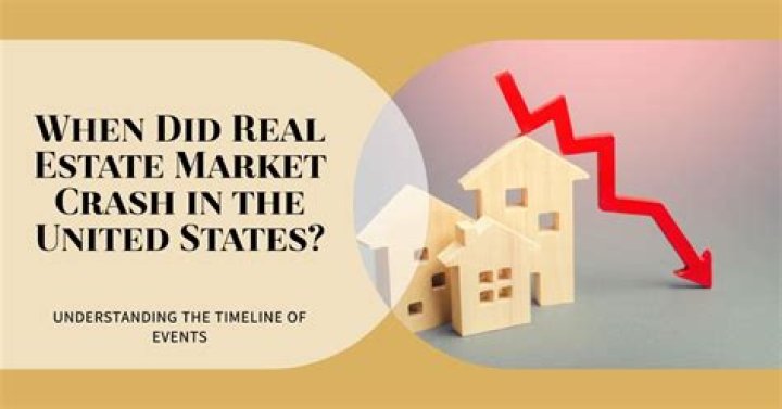 What caused the 2008 real estate crash?