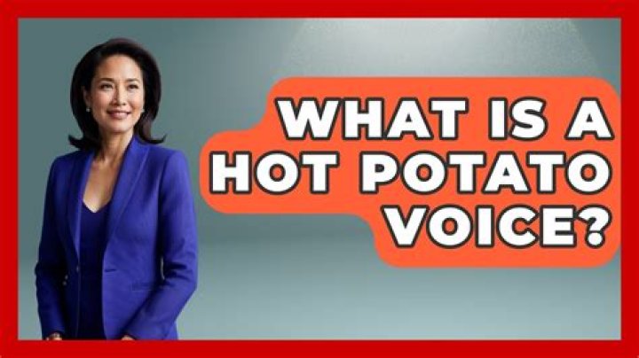 What causes hot potato voice?