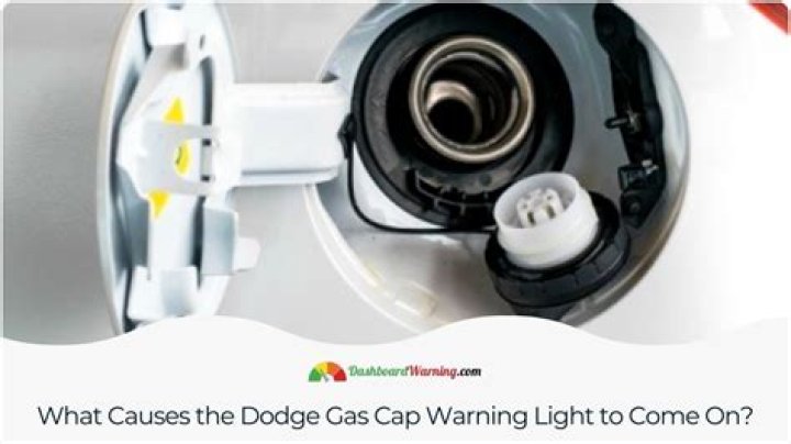 What causes the gas cap light to come on?
