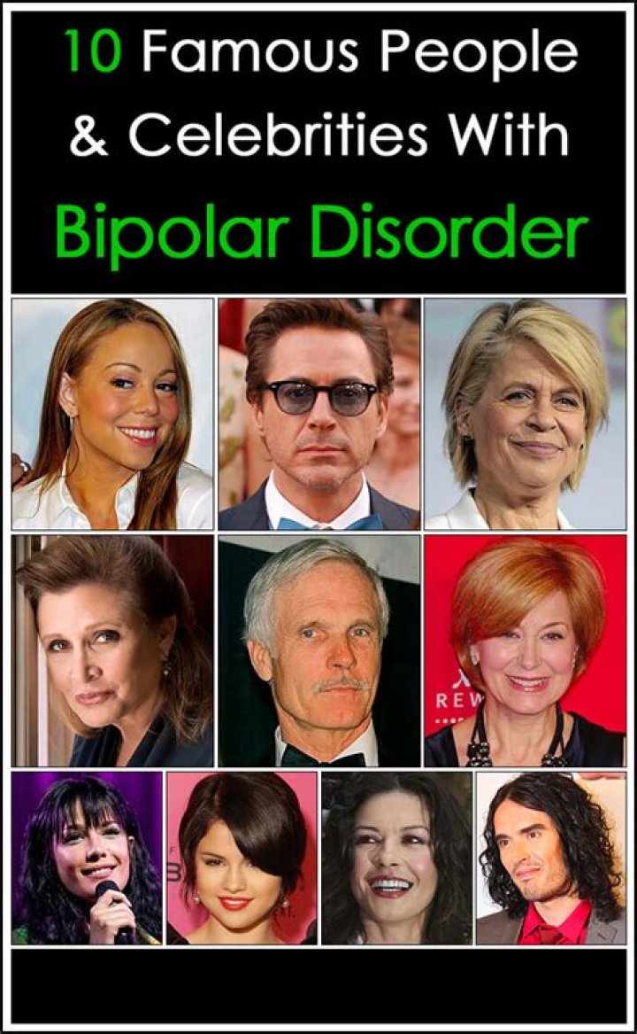 What celebrities have been diagnosed with bipolar disorder?