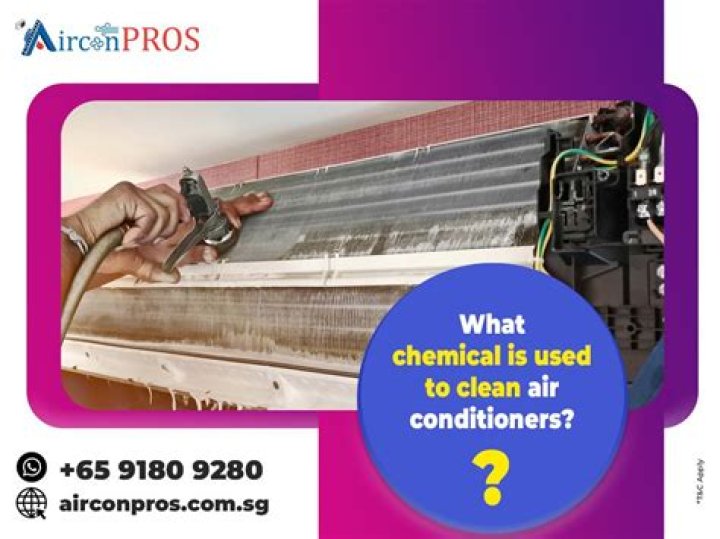 What chemical is used for aircon cleaning?
