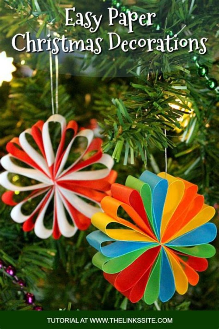 What Christmas decorations can I make?