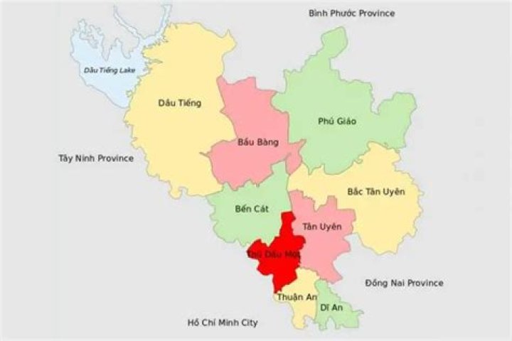 What City is Binh Duong province in Vietnam?