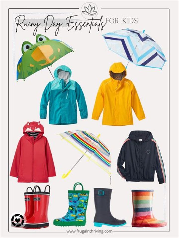 What clothes for rainy weather?