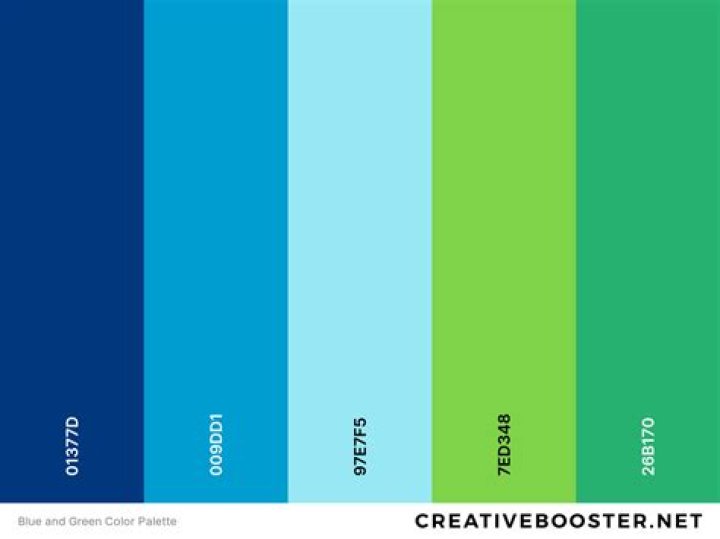 What color is blue in coding?