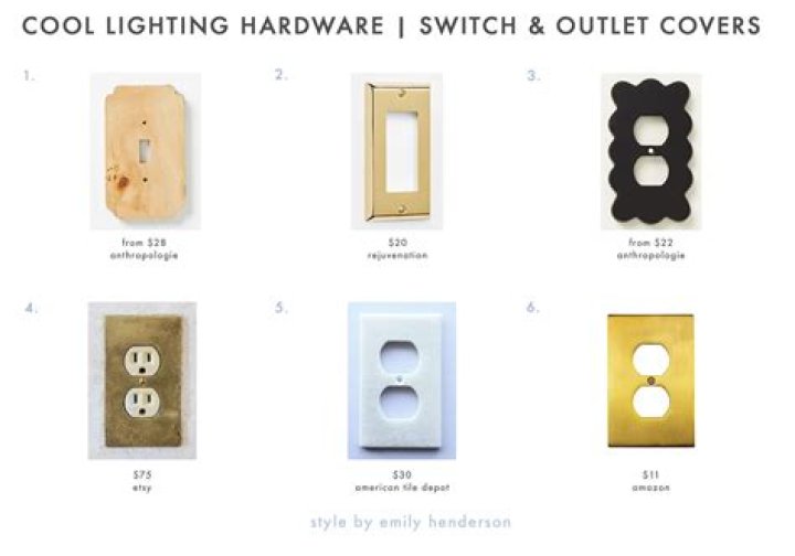 What color should light switch covers be?