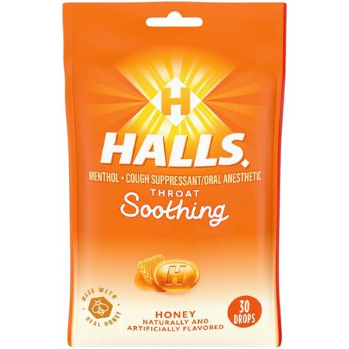 What company owns Halls cough drops?