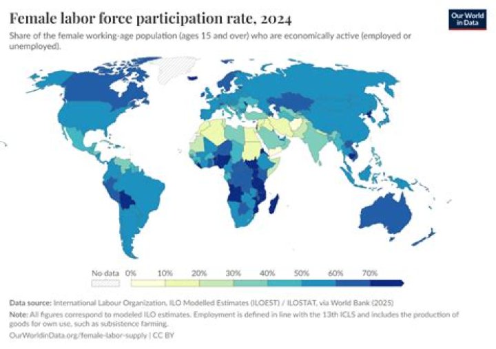 What country has the highest labor force participation rate?