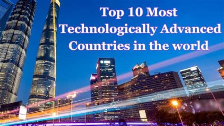 What country has the most advanced technology?