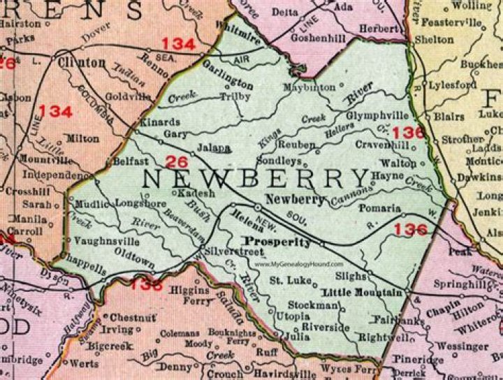 What county is Newberry SC in?