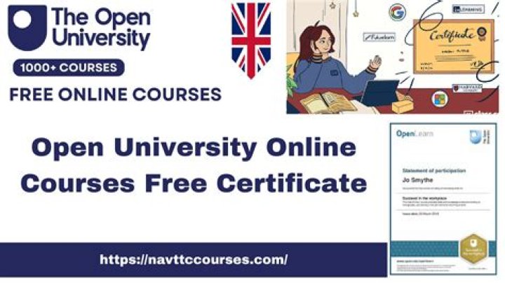 What courses do Open University offer?