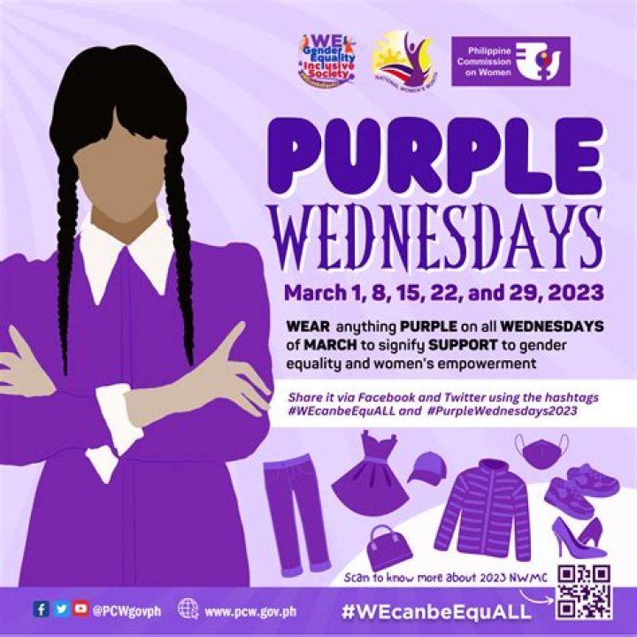 What day is National Purple Day?