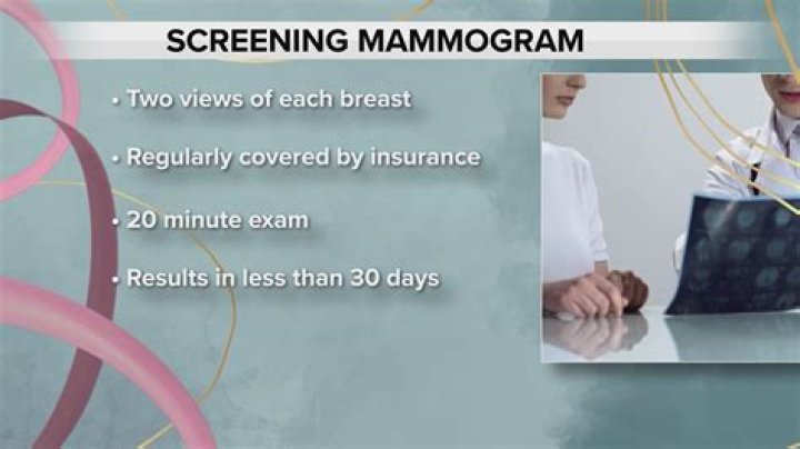 What degree is needed to do mammograms?