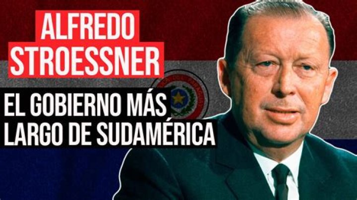 What did Alfredo Stroessner do?