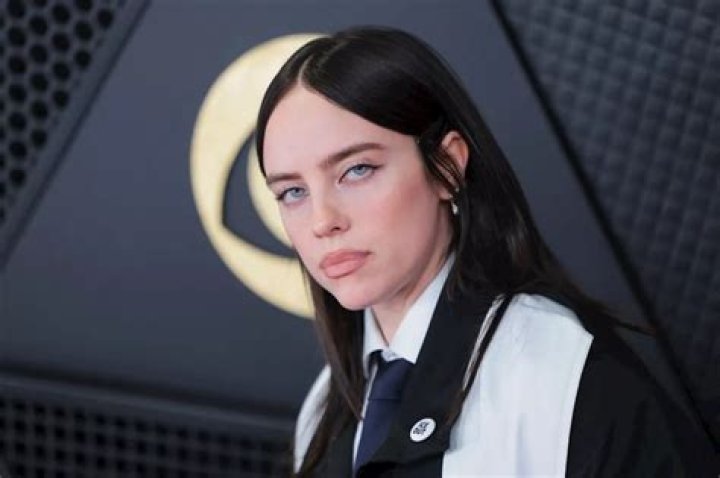 What did Billie Eilish say at the Grammys?