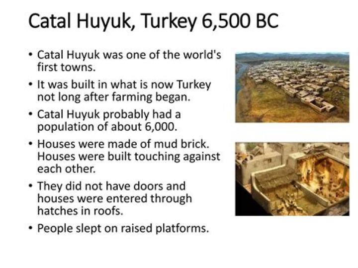 What did Catal Huyuk trade?