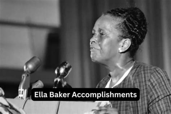 What did Ella Baker do to help the Civil Rights Movement?