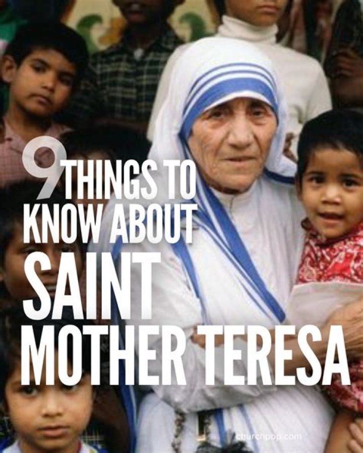 What did Mother Teresa say about faith?
