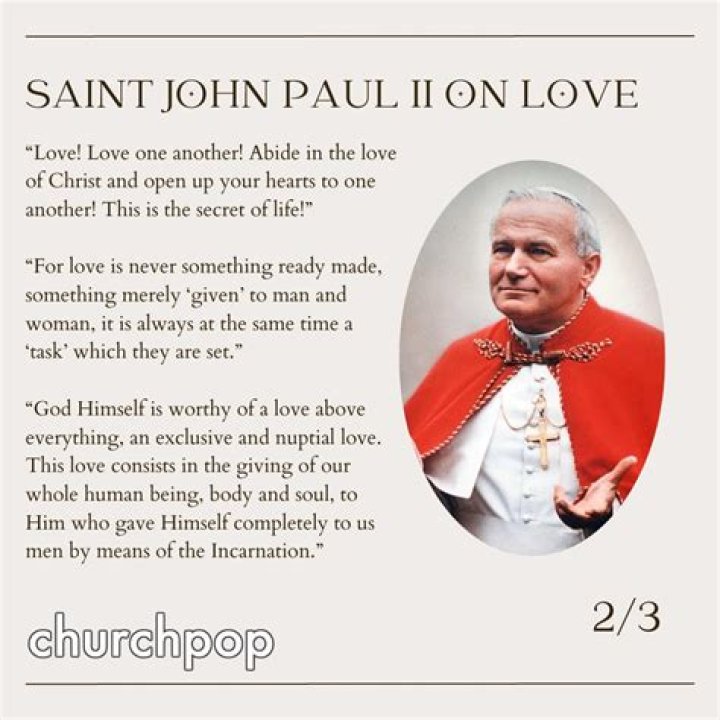 What did Pope John Paul II do for the Catholic Church?