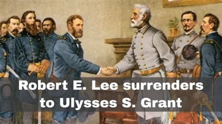 What did Robert E Lee say when surrendered?