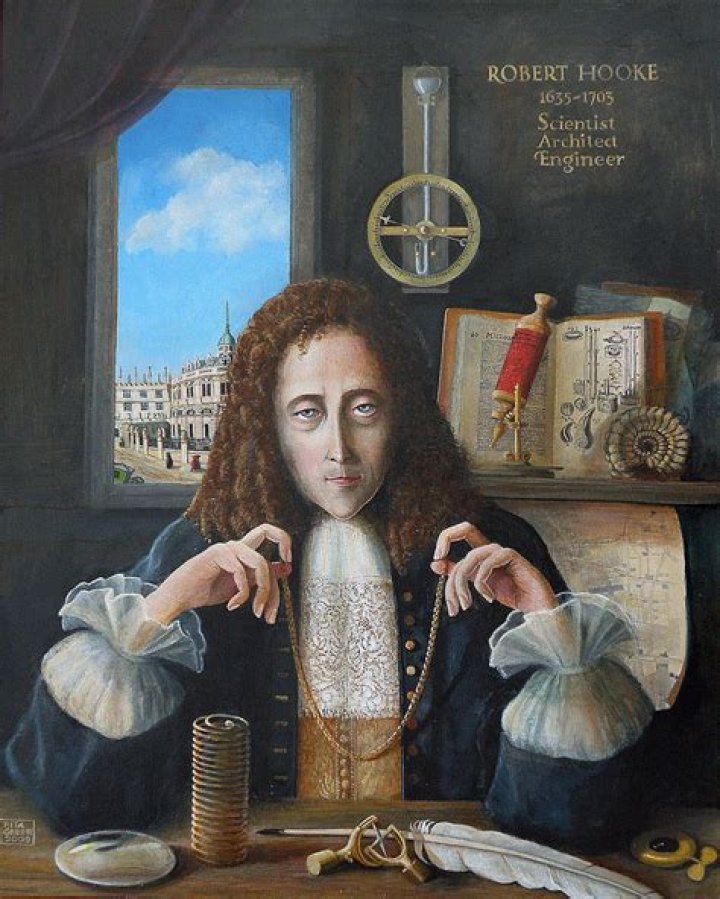What did Robert Hooke study in college?