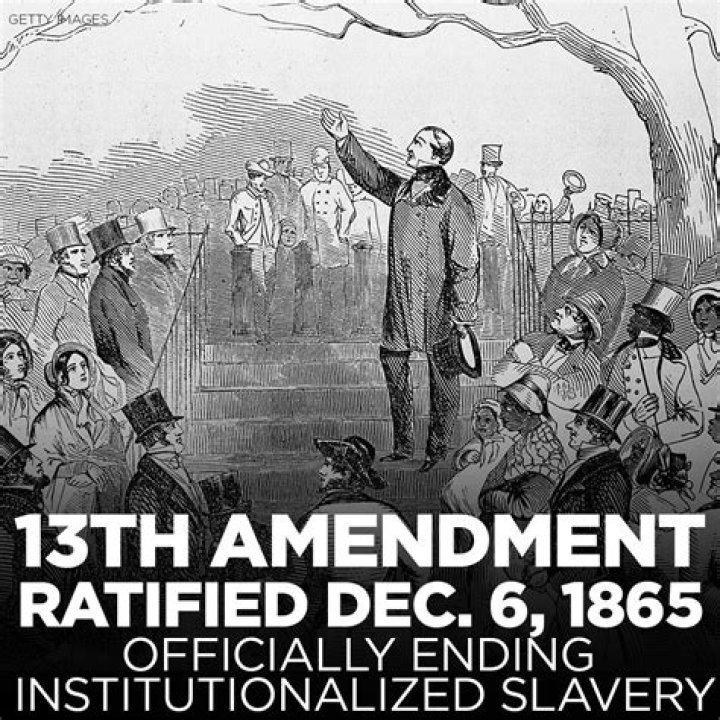 What did the 13th Amendment outlawed?