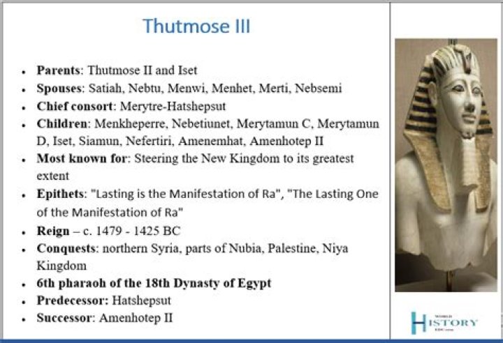 What did Thutmose 2 do?