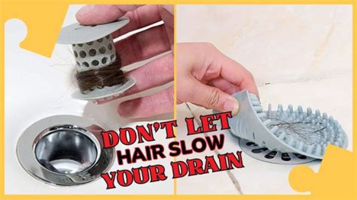 What dissolves hair in a plug hole?