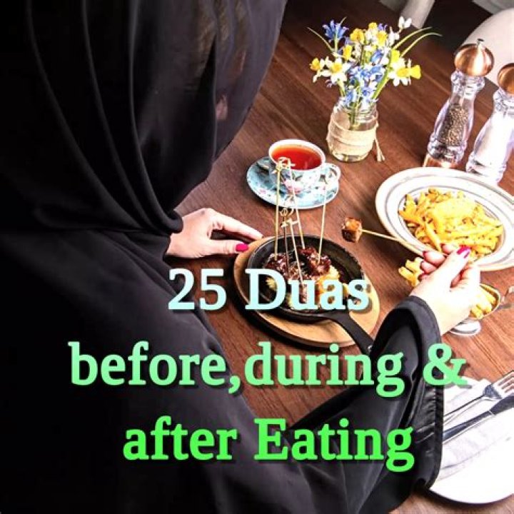 What do Hindus say before eating food?