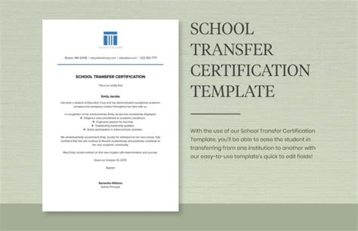 What do I do if I lost my school transfer certificate?