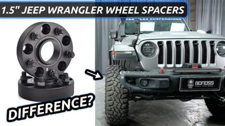 What do jeep wheel spacers do?