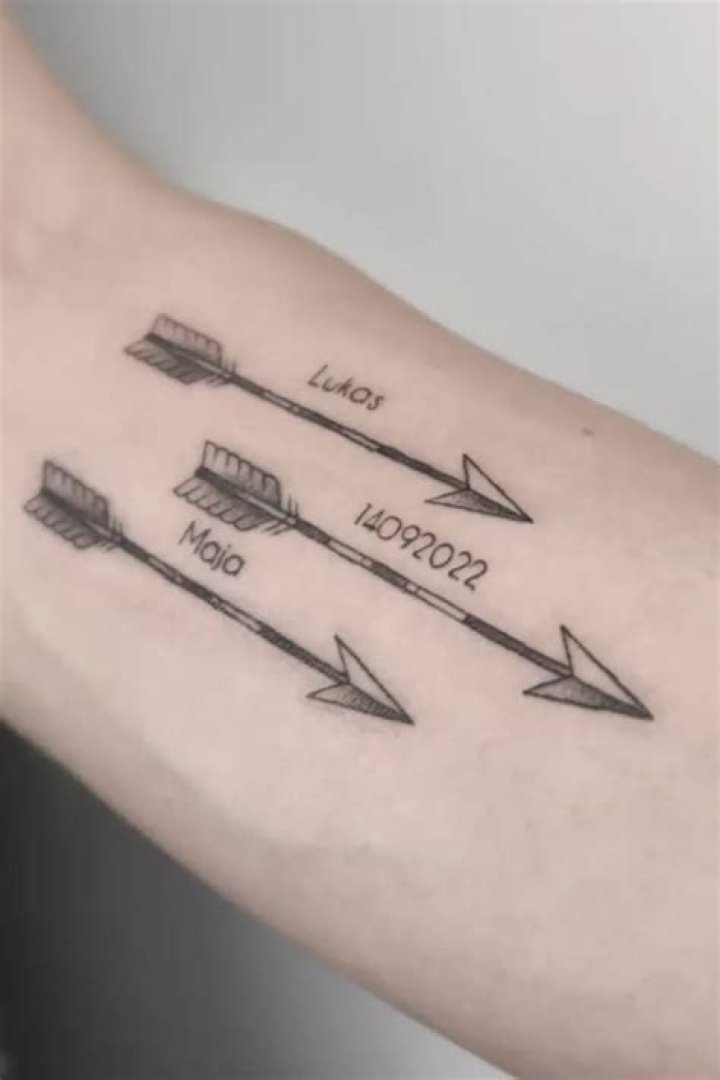 What do multiple arrow tattoos mean?